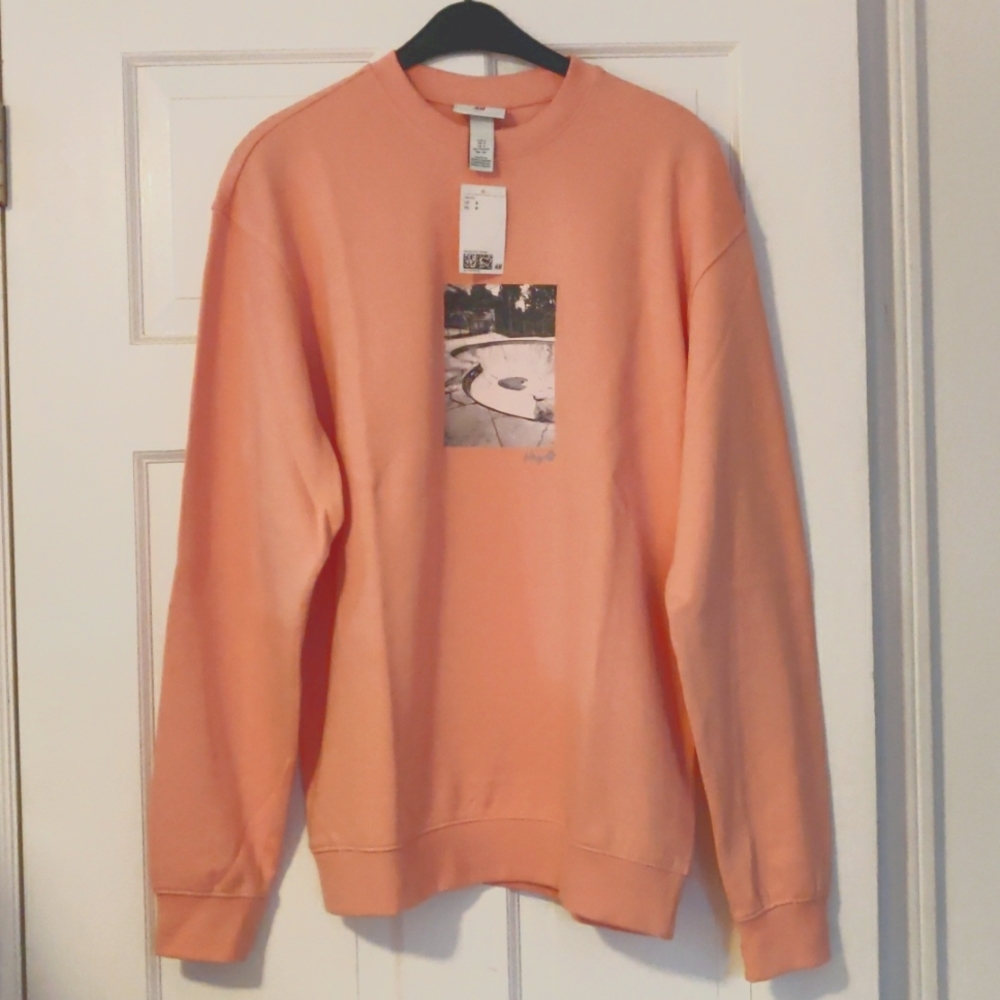 H&M 100% Cotton Relaxed Fit Sweatshirt